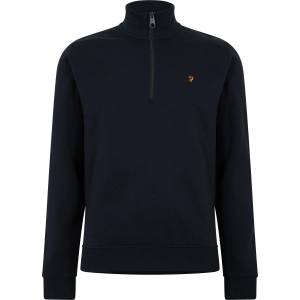 Farah Mens Wilsdon Quarter Zip Fleece - True Navy 412