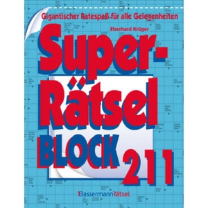 Superrätselblock 211 | Eberhard Krüger (2025)