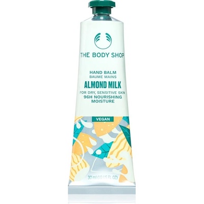 The Body Shop Almond Hand Balm Vegan krém na ruce s mandlovým mlékem 30 ml
