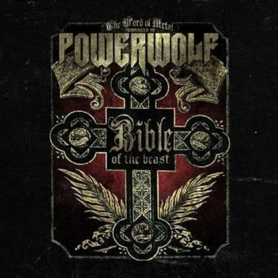 Powerwolf - Bible Of The Beast Gold Black Vinyl LP