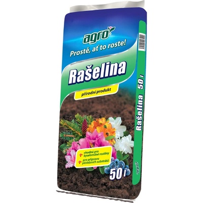 AGRO Rašelina PRÍRODNÝ PRODUKT 50 l