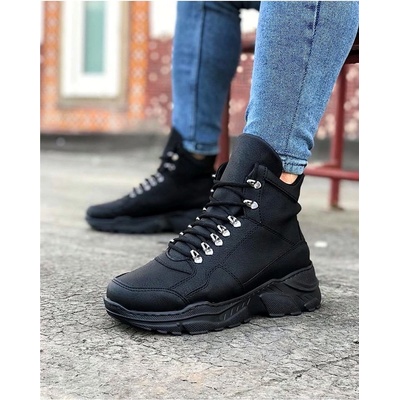 Base Мъжки боти wg07 - Черни #317191 (317191_Черно)