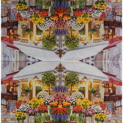 Ambiente obrúsky Květinářství 33x33cm