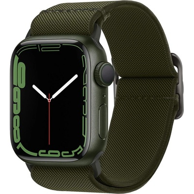 Spigen Текстилна каишка за Apple Watch 6/7/8/9/SE/Ultra 1-2 (44/45/46/49 mm) от Spigen Fit Lite - Khaki (8809756641558)