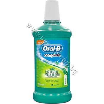 Oral-B Вода за уста Oral-B Complete, 500 ml, p/n OB-0102431 - Антибактериална вода за уста (OB-0102431)