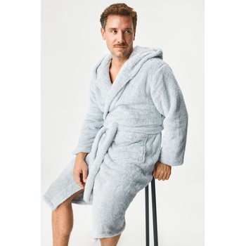 Image 1 of MEN-A Топлещ халат Francis дълъг с качулка (MATXFR004_zup)