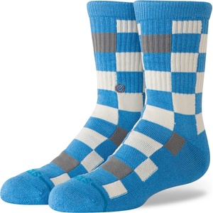 Stance Детски спортни чорапи Stance Kid's Chef Check Sports socks - Capriblue - размер 29-34 (EU) (207-1317-0111)