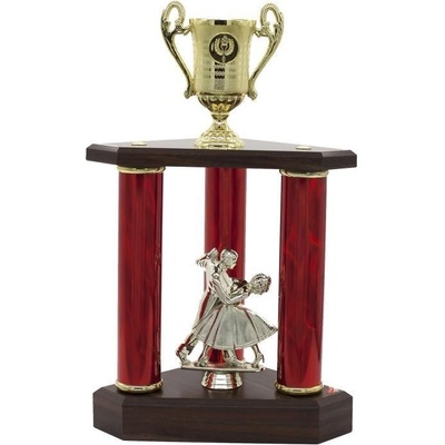 Ft612 Luxusní trofej taneční pár