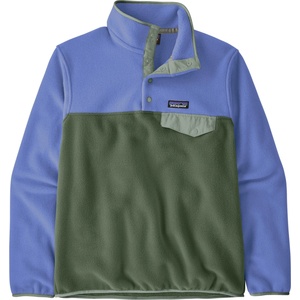 Patagonia Дамски поларен пуловер Patagonia Women's Lightweight Synchilla Snap-T Fleece Pullover Fleece jumper - Canopy Green - размер XS (105-0968-7211)