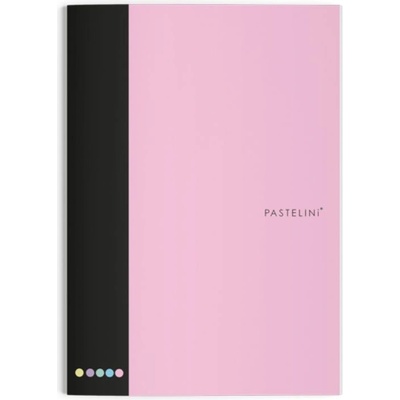 Karton P P Sešit A4 444 PASTELINI růžová