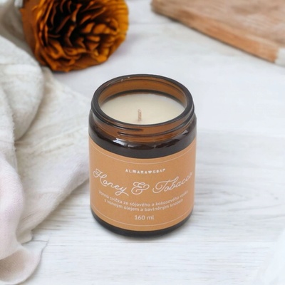 Almara Soap Honey & Tobacco 160 ml