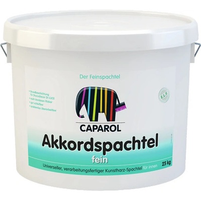 Caparol Akkordspachtel tmel jemný 25 kg bílá