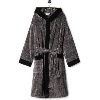 La Reina Халат за баня La Reina - Cavalier, XXL, черен (96)