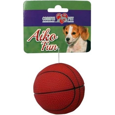 Cobbys Pet Aiko Fun Basketbalová lopta 7,3 cm
