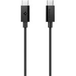 Spigen ESSENTIAL EB6010CC кабел за данни Type-C - Type-C, 100 cm, ЧЕРЕН ACA08718 (ACA08718)
