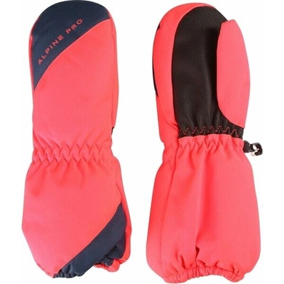 Alpine Pro Orelo Dětské zimní rukavice růžová – Zboží Dáma