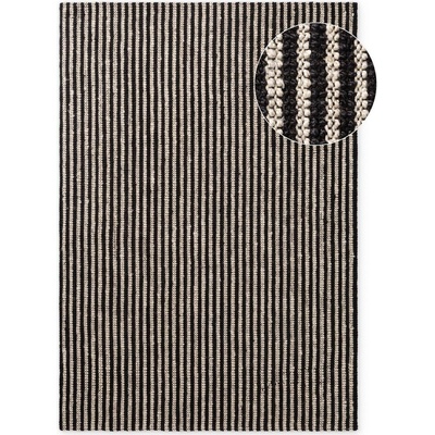 Elle Decoration Черен ръчно изработен ютен килим 160x230 cm Harvest Ebony - Elle Decoration (106337-160x230)