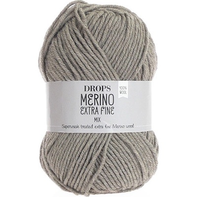 Příze DROPS Merino Extra Fine mix 07 - béžová
