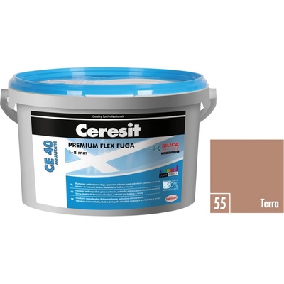 Ceresit CE 40 Spárovací hmota, terra, 2 kg 548049