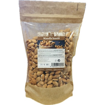 Najtelo Mandle hnedé natural 500 g
