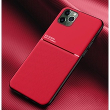 Púzdro IQS Carmag Apple iPhone 12 mini Červené