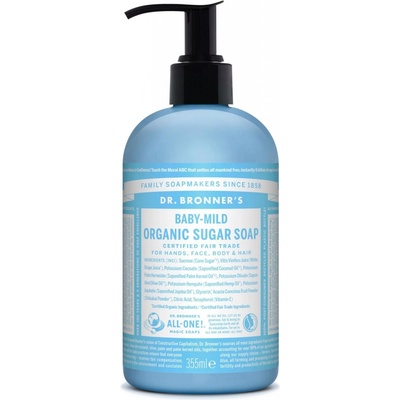 Dr. Bronner's Shikakai Neutral Mild tekuté hydratační mýdlo na tělo i vlasy 355 ml