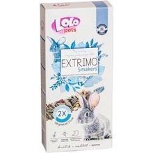 LOLO pets Extrimo Smakers Tyčinka Králík 2 x 100 g