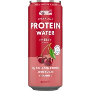 Applied Nutrition Sparkling Protein Water Ready-To-Drink Sugar-Free Can | 10g Hydrolysed Collagen Peptides [330 мл] Череша