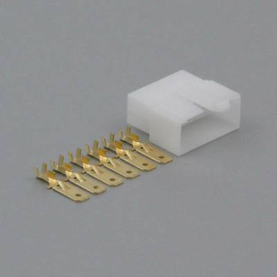 Sada konektoru Faston 6.3 mm, 6 pólů - vidlice (samec)