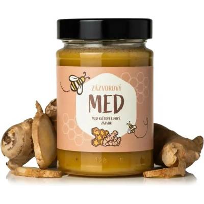 Natural Protein Zázvorový med 400g