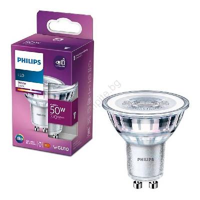 LED Крушка Philips PAR16 GU10/4, 6W/230V 3000K (P6848)