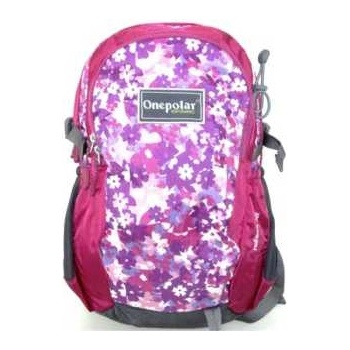 Onepolar Ежедневна раница, Оne polar, po1578-p-mx, Розова с апликации