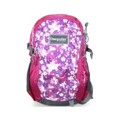 Onepolar Ежедневна раница, Оne polar, po1578-p-mx, Розова с апликации