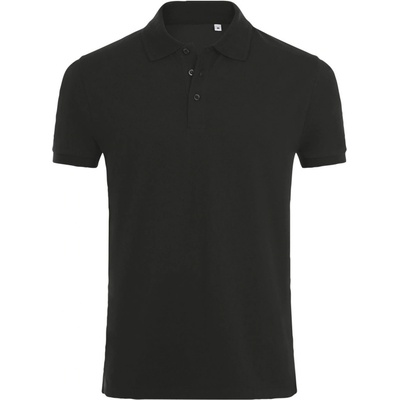 Soľs PHOENIX men pánské polo triko SL01708 černá