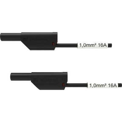 Schützinger VSFK 8501 / SIL1 / 150 / SW propojovací kabel 150 cm černá 1 ks