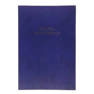 Barbara Signature briefcase barbara a4 8 cards, navy blue