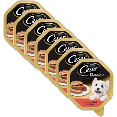 Cesar Adult Dog Klassik hovädzie a pečeň 7 x 150 g