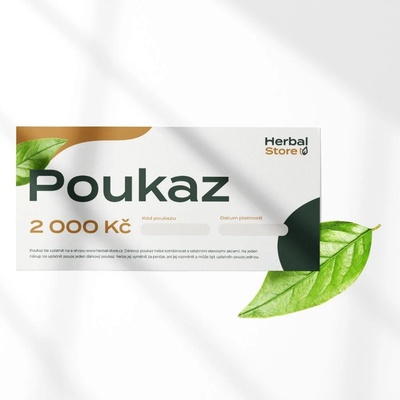Dárkový poukaz 2000 Kč – Sleviste.cz