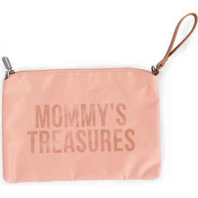 Childhome puzdro na zips s putkom Mommys Treasures Pink Copper