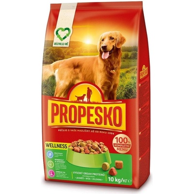 Propesko Dog Welness jahňa ryža 10 kg