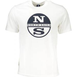 North sails Мъжка тениска с къс ръкав north sails, Цвят Бял (902833000_bi0101)