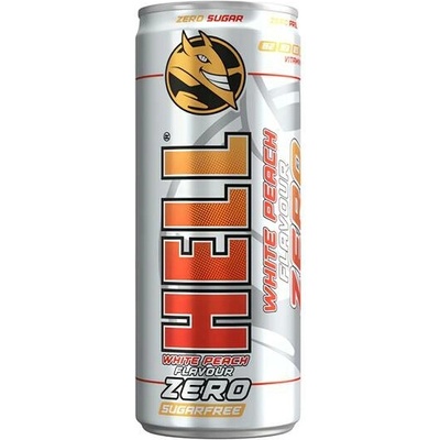 HELL Energy Zero White Peach 250 ml