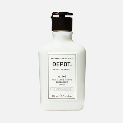 Depot NO.402 Pre & Post Shave Emollient Fluid zklidňující fluid 100 ml – Zboží Dáma