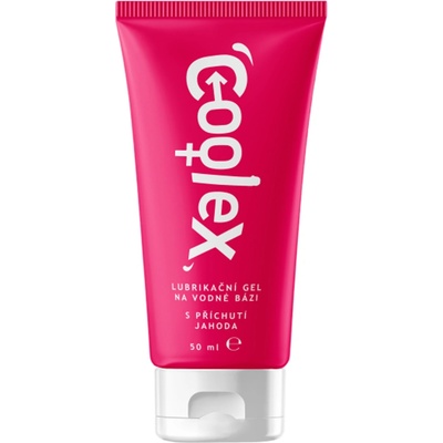 Coolex lubrikační gel na vodné bázi jahoda 50 ml