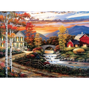 SunsOut - Puzzle Zaccheo - Babbling Creek Road - 1 000 piese