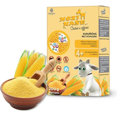 Goldim Kozia kaša kukuričná 200 g