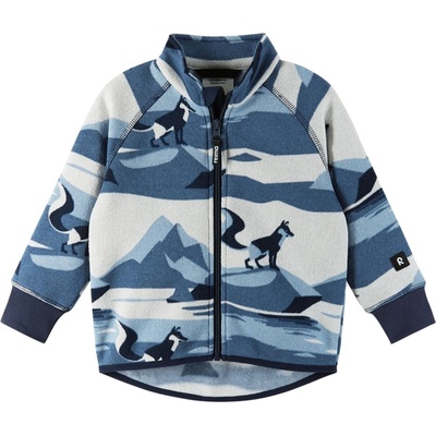 Reima Dětský fleecový svetr Ornament Navy – Hledejceny.cz