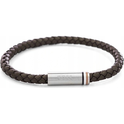 HUGO BOSS 1580623 Hnědý kožený pletený na MAGNET