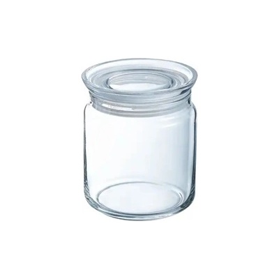 Luminarc Комплект от 4 кръгли стъклени буркана с капак 750ml 25644 (25644)