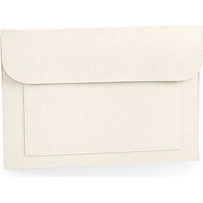 BagBase Plstený obal BG726 Soft White 41,5 x 28 cm
